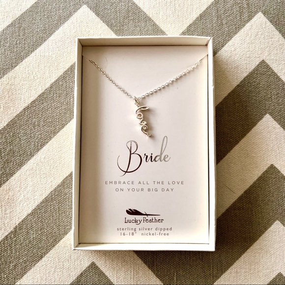 Lucky Feather Jewelry - ✨ Lucky Feather Bride Necklace ✨